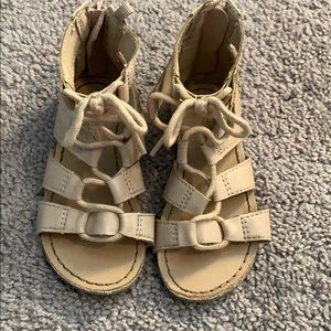 Girl gladiator sandals